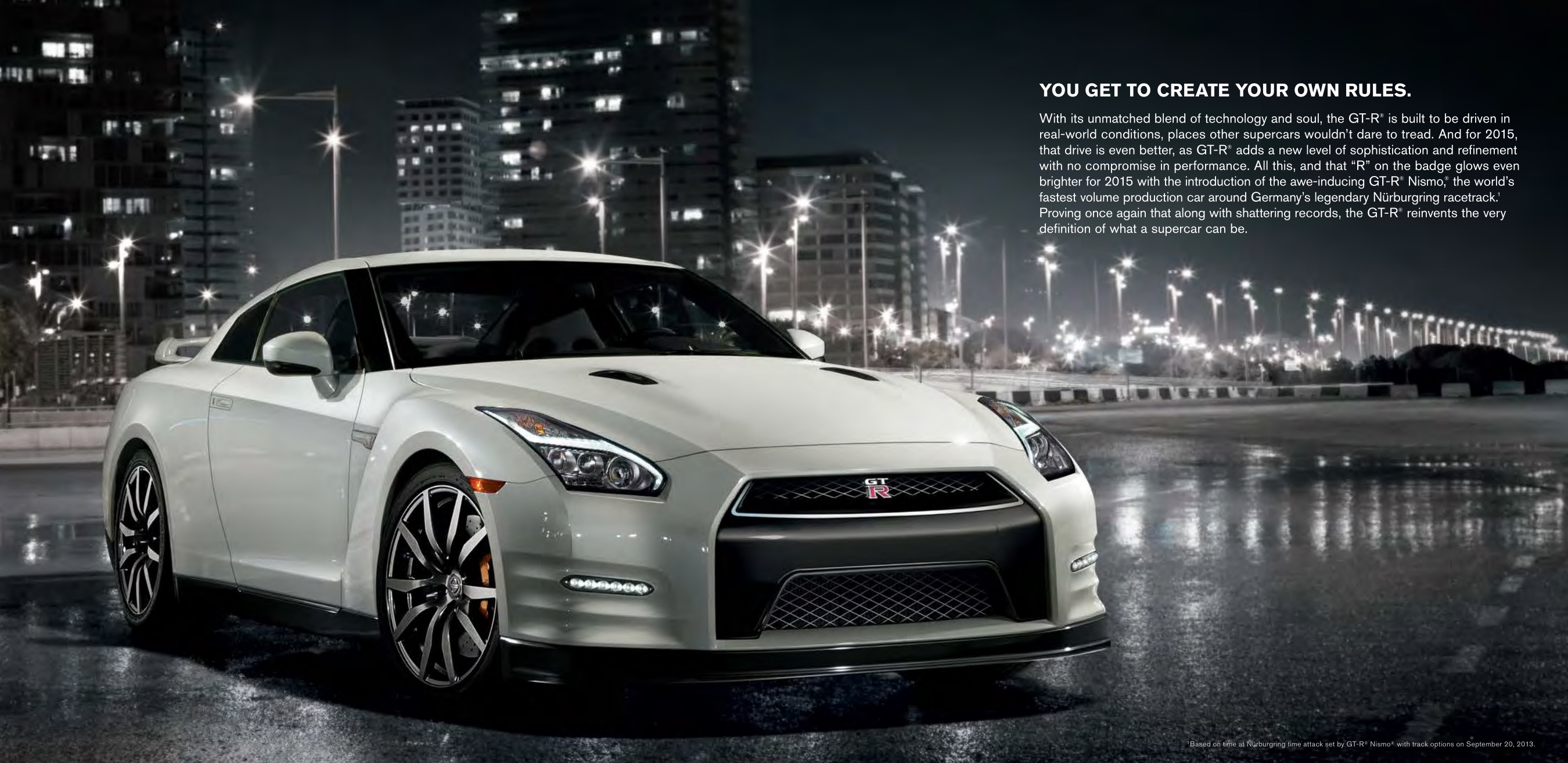 2015 Nissan GT-R Brochure Page 14